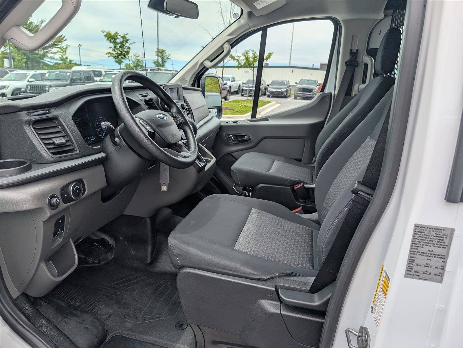 2024 Ford Transit Cargo Van T-250 130" Low Rf 9070 GVWR RWD
