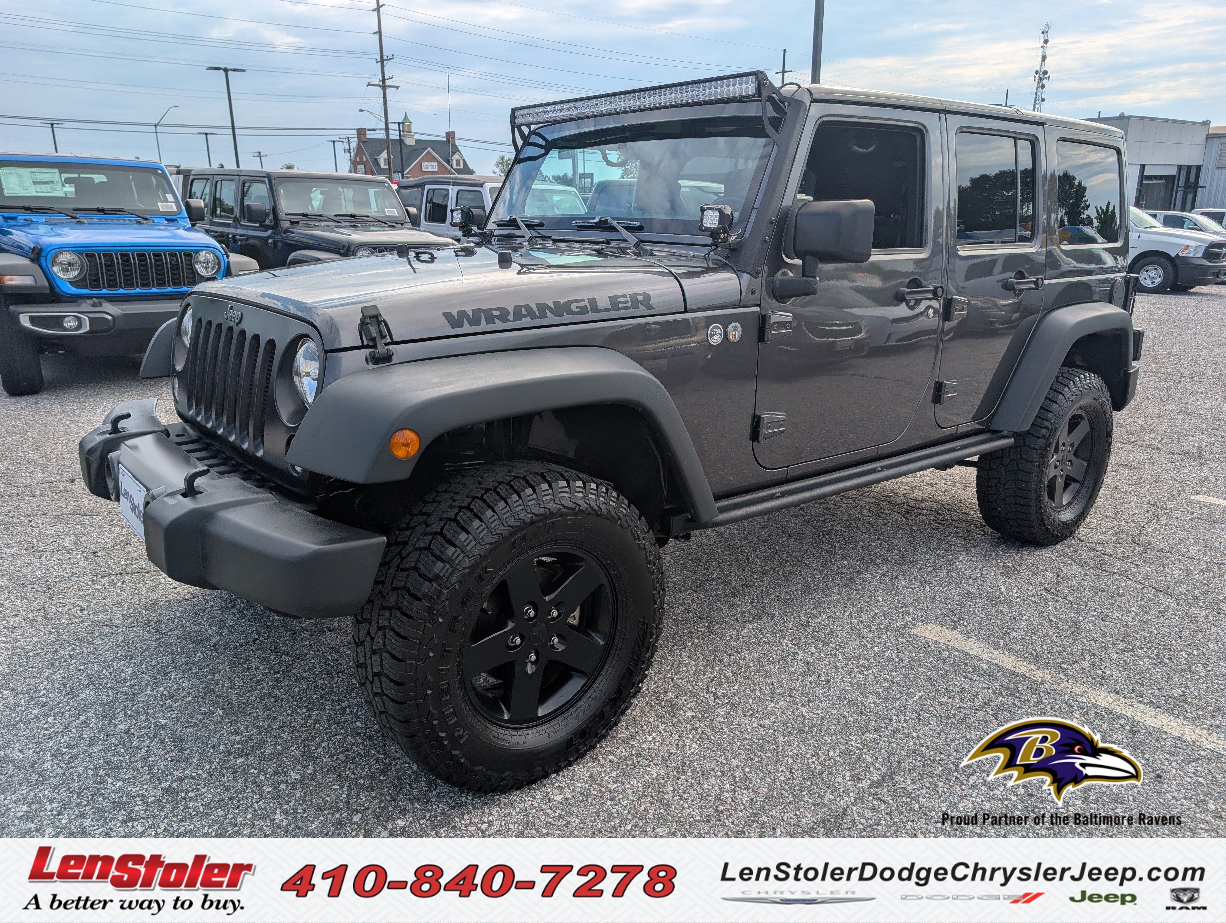2016 Jeep Wrangler Unlimited Black Bear