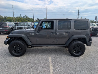 2016 Jeep Wrangler Unlimited Black Bear