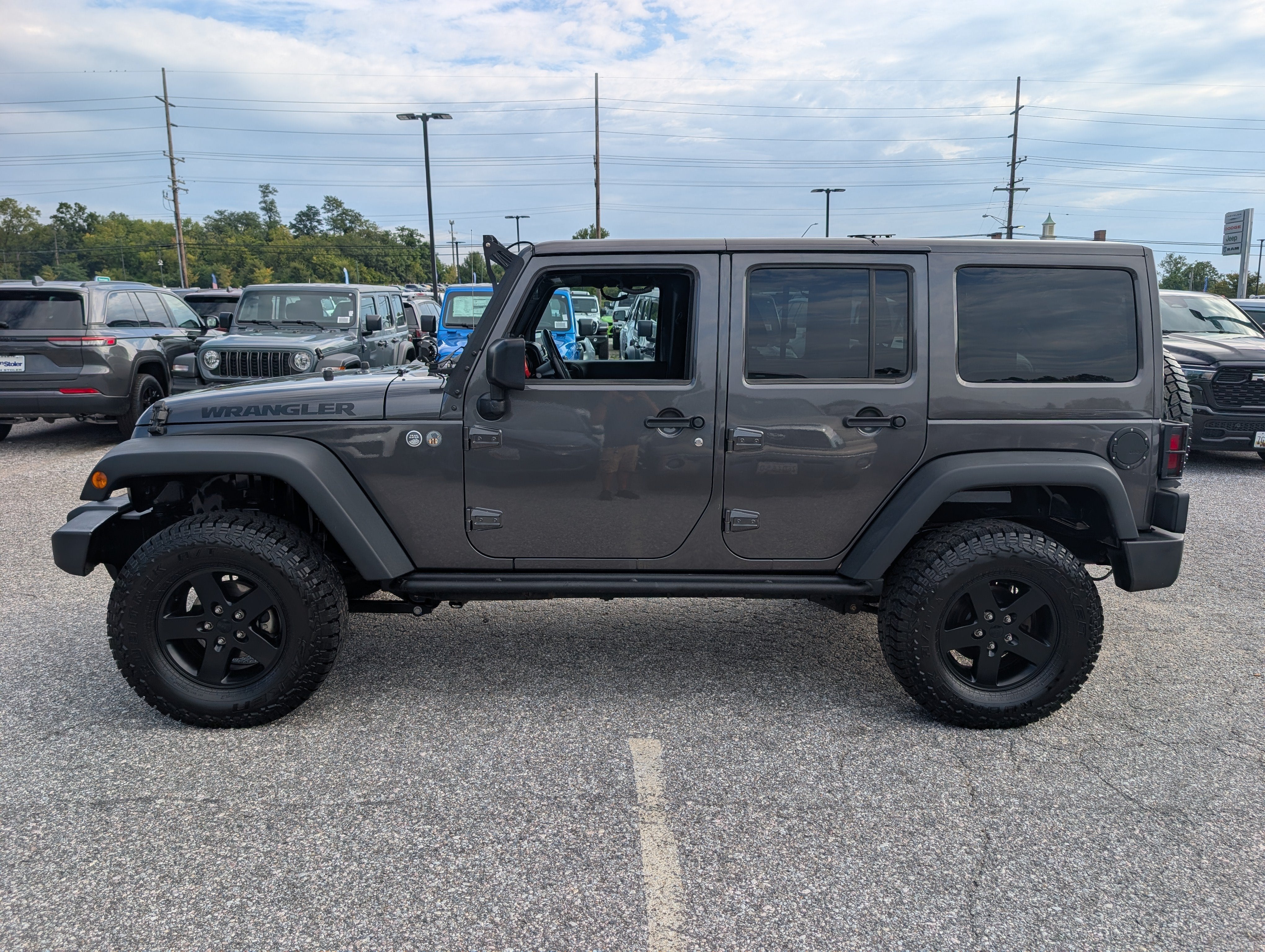 2016 Jeep Wrangler Unlimited Black Bear