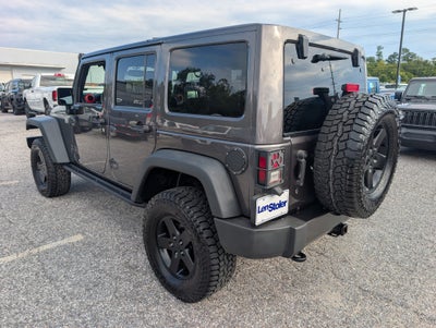 2016 Jeep Wrangler Unlimited Black Bear