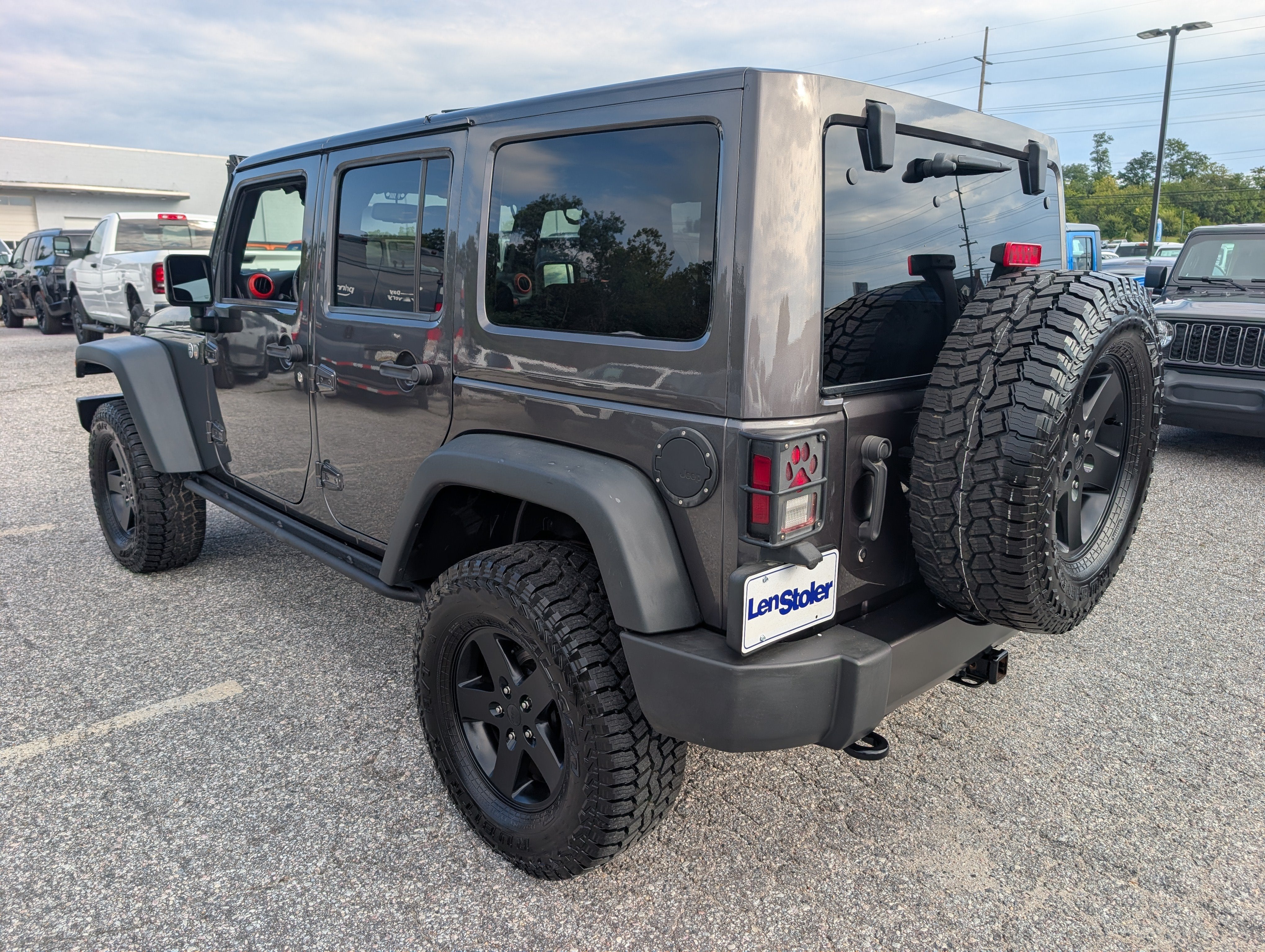 2016 Jeep Wrangler Unlimited Black Bear