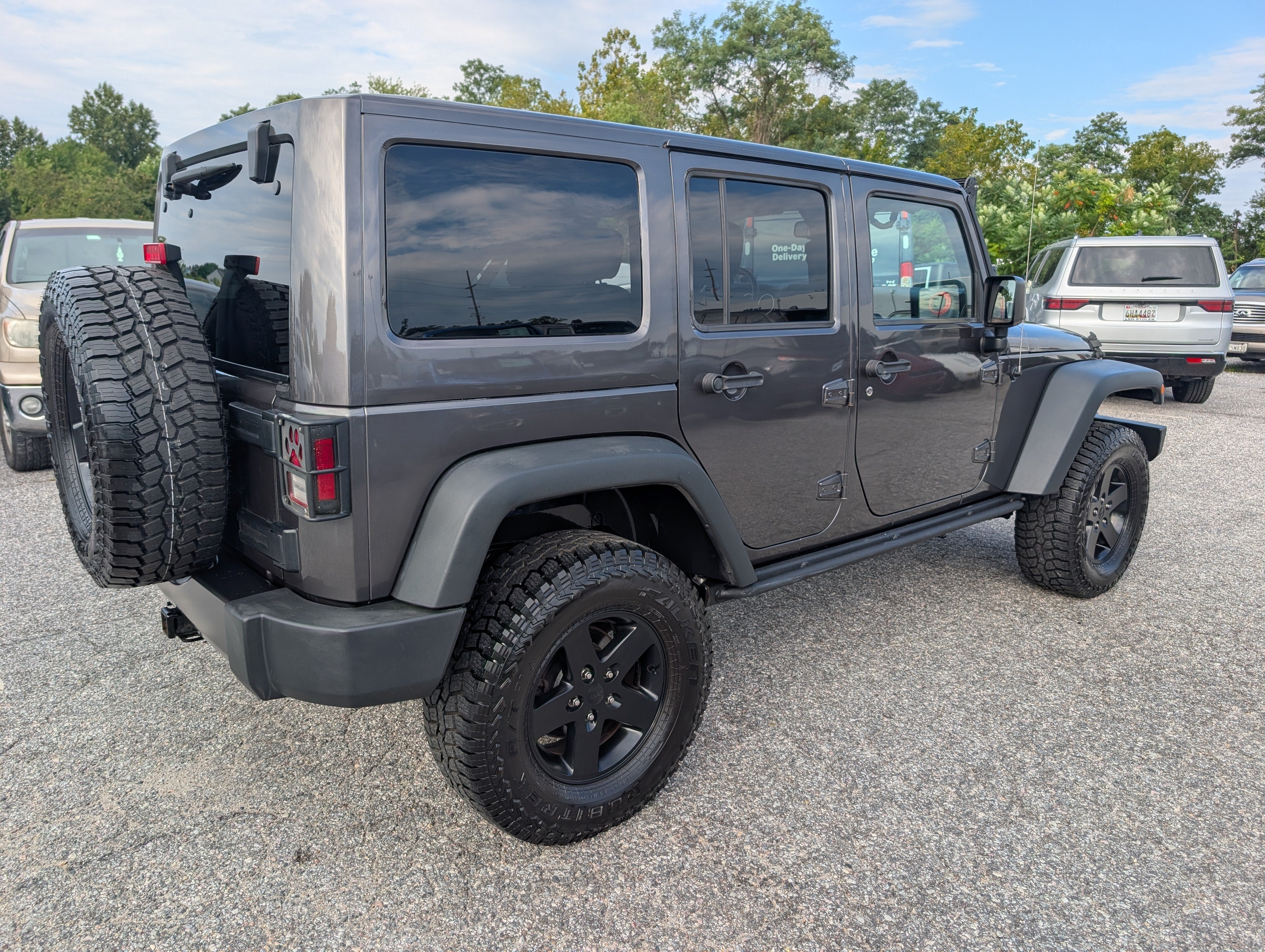 2016 Jeep Wrangler Unlimited Black Bear