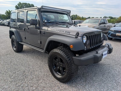 2016 Jeep Wrangler Unlimited Black Bear