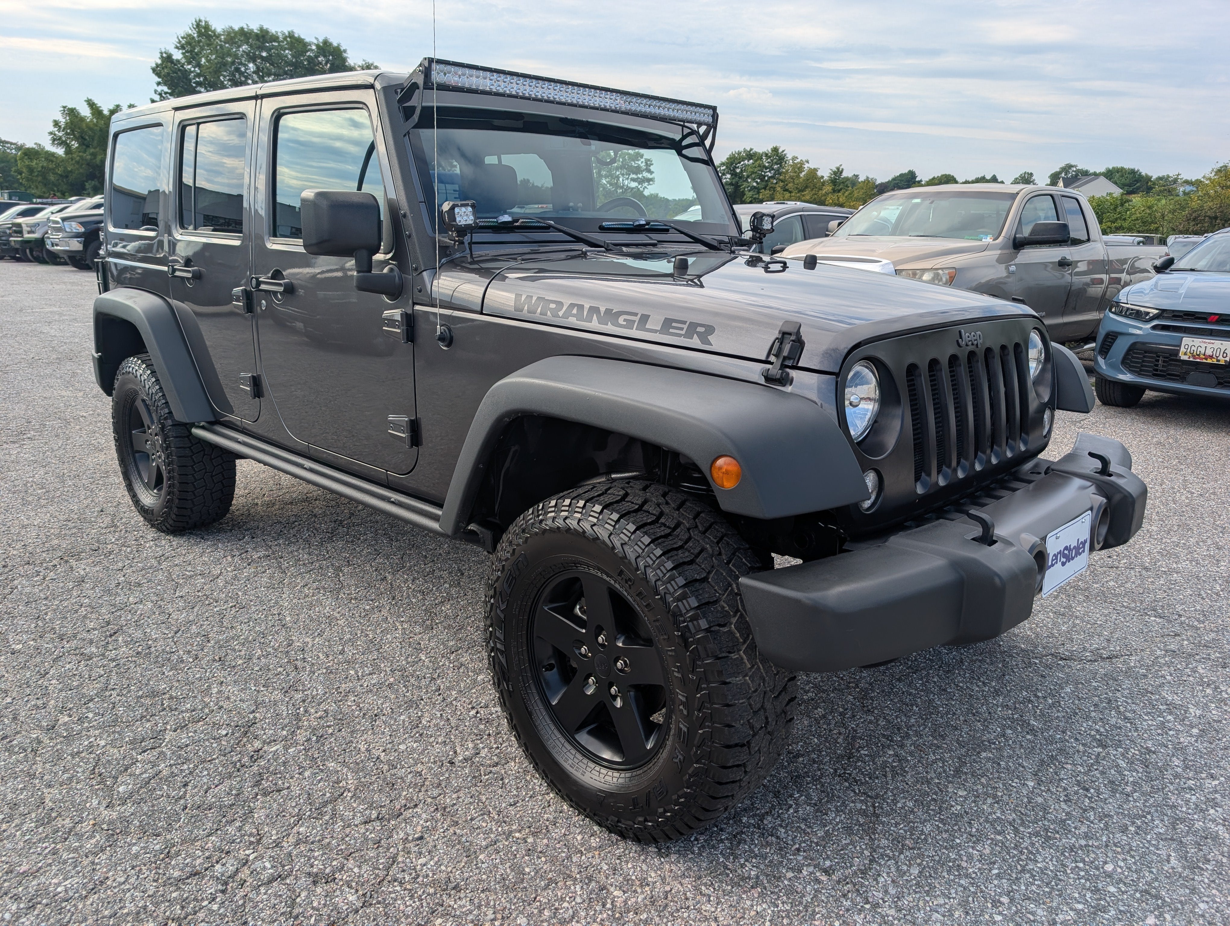 2016 Jeep Wrangler Unlimited Black Bear