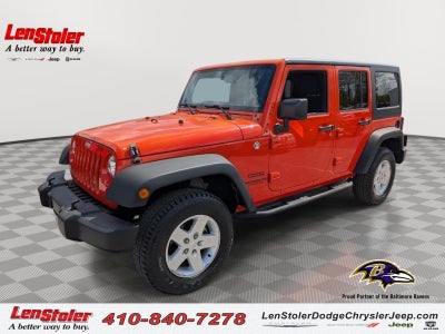 2015 Jeep Wrangler Unlimited Sport