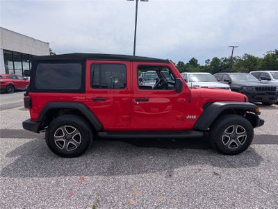 2020 Jeep Wrangler Unlimited Sport S