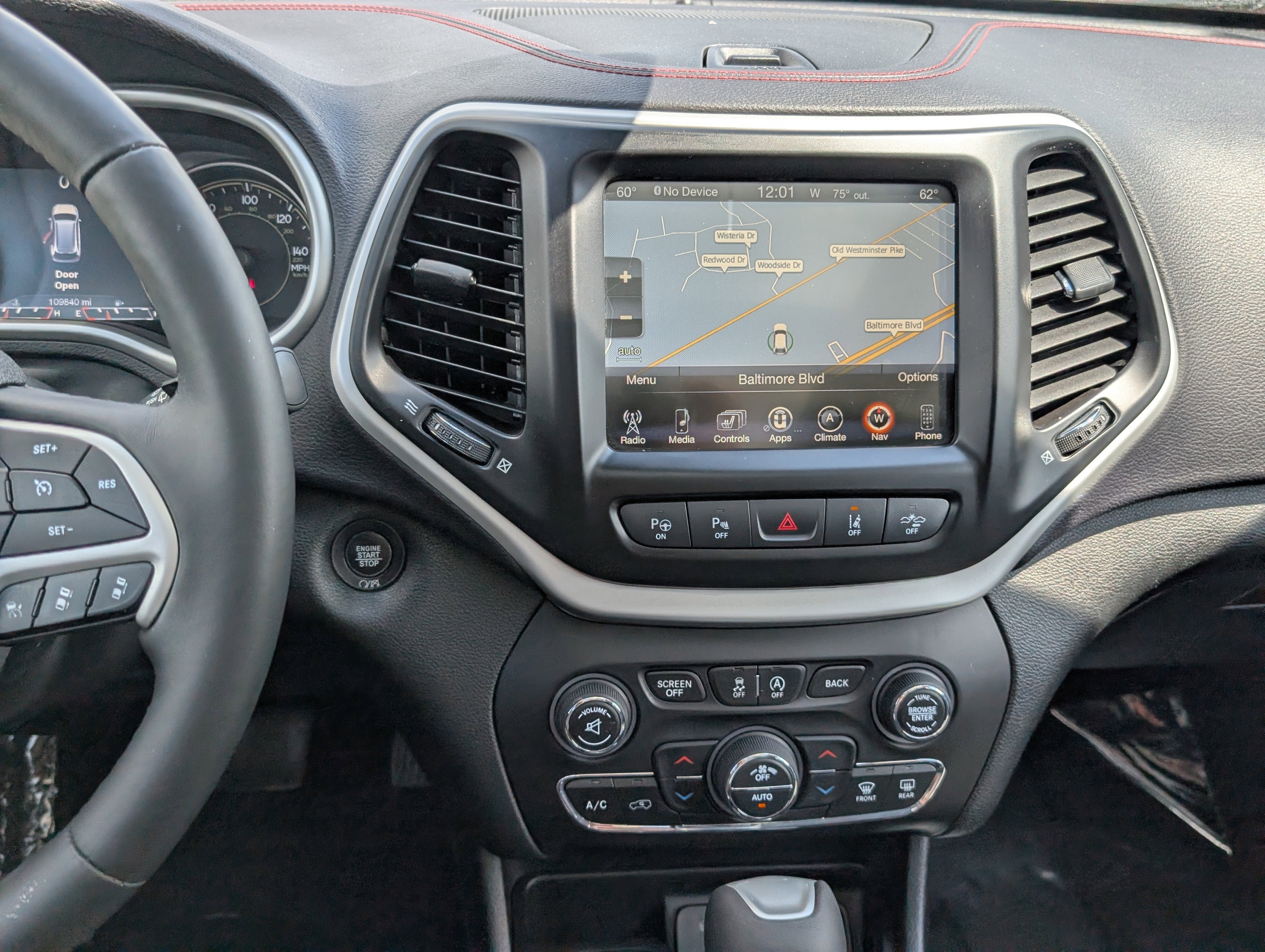 2018 Jeep Cherokee Trailhawk