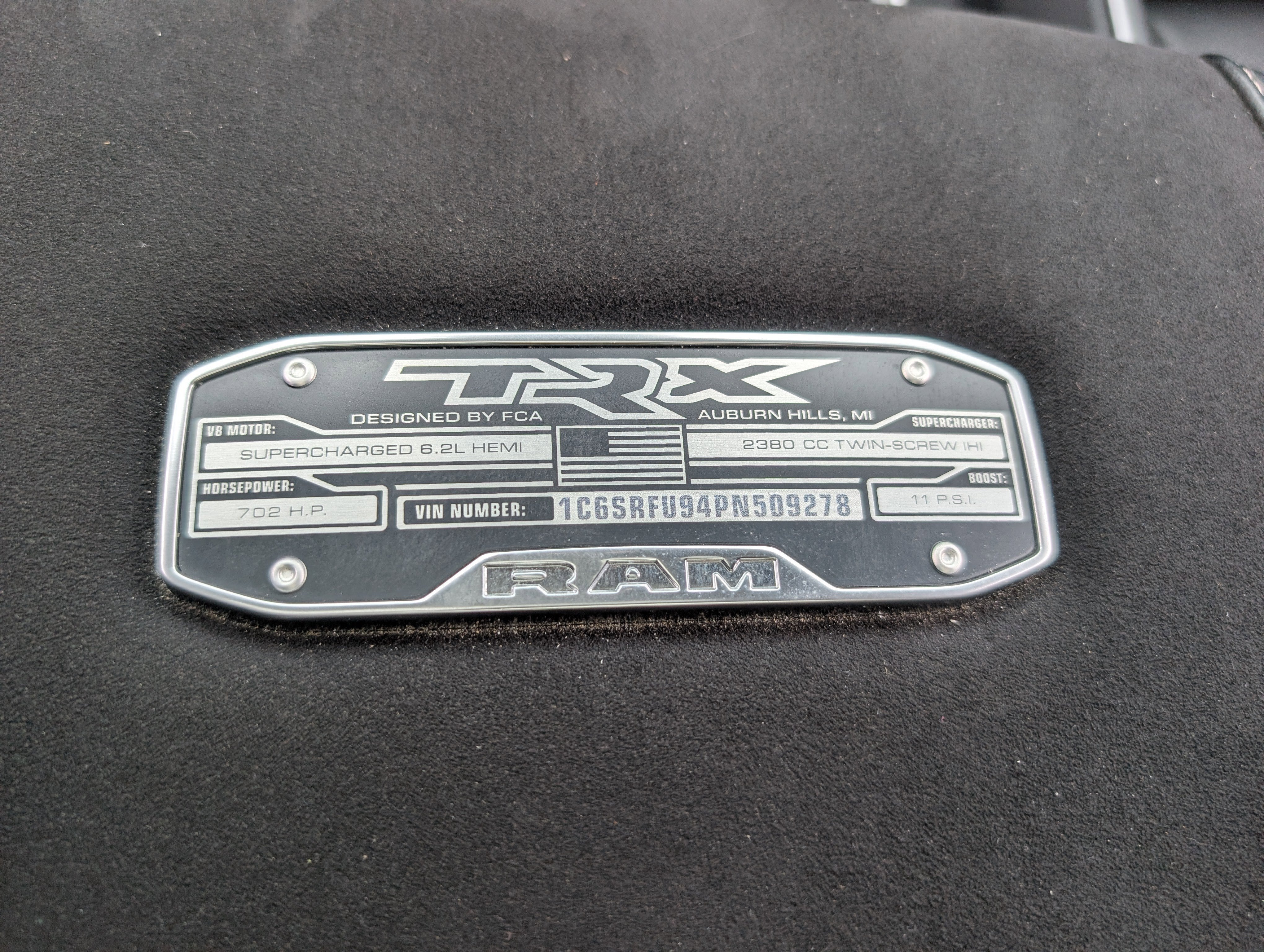 2023 RAM 1500 TRX