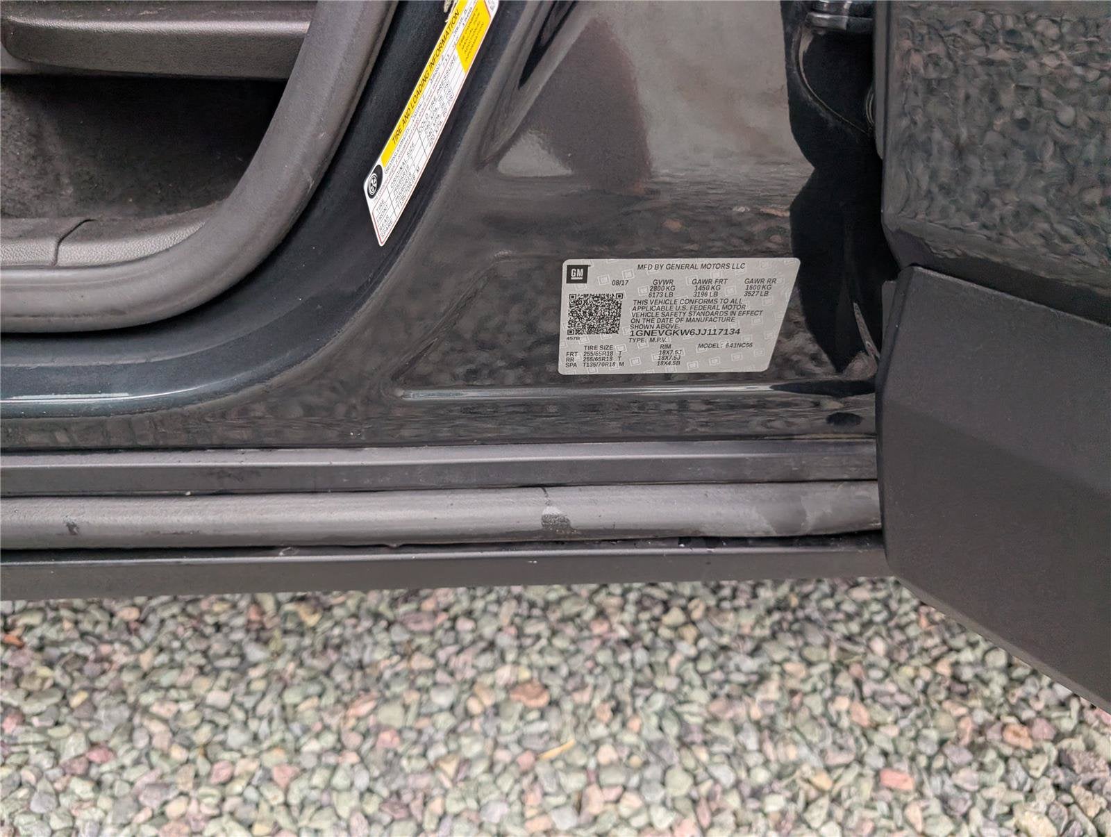 2018 Chevrolet Traverse LT Cloth
