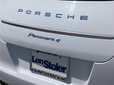 2013 Porsche Panamera 4 Platinum Edition