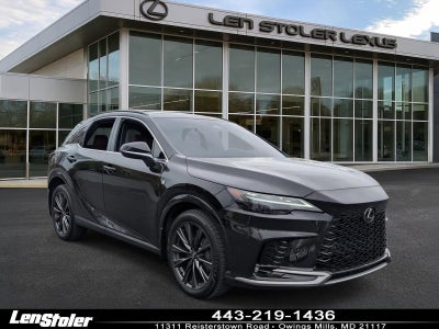 2023 Lexus RX RX 350 F SPORT Handling