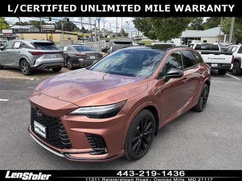 2024 Lexus RX 500h F SPORT Performance AWD