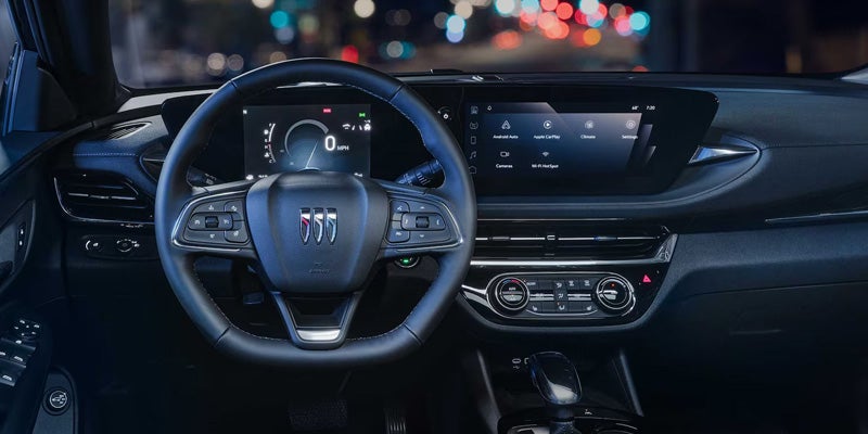 2026 Buick Envista dashboard and touchscreen